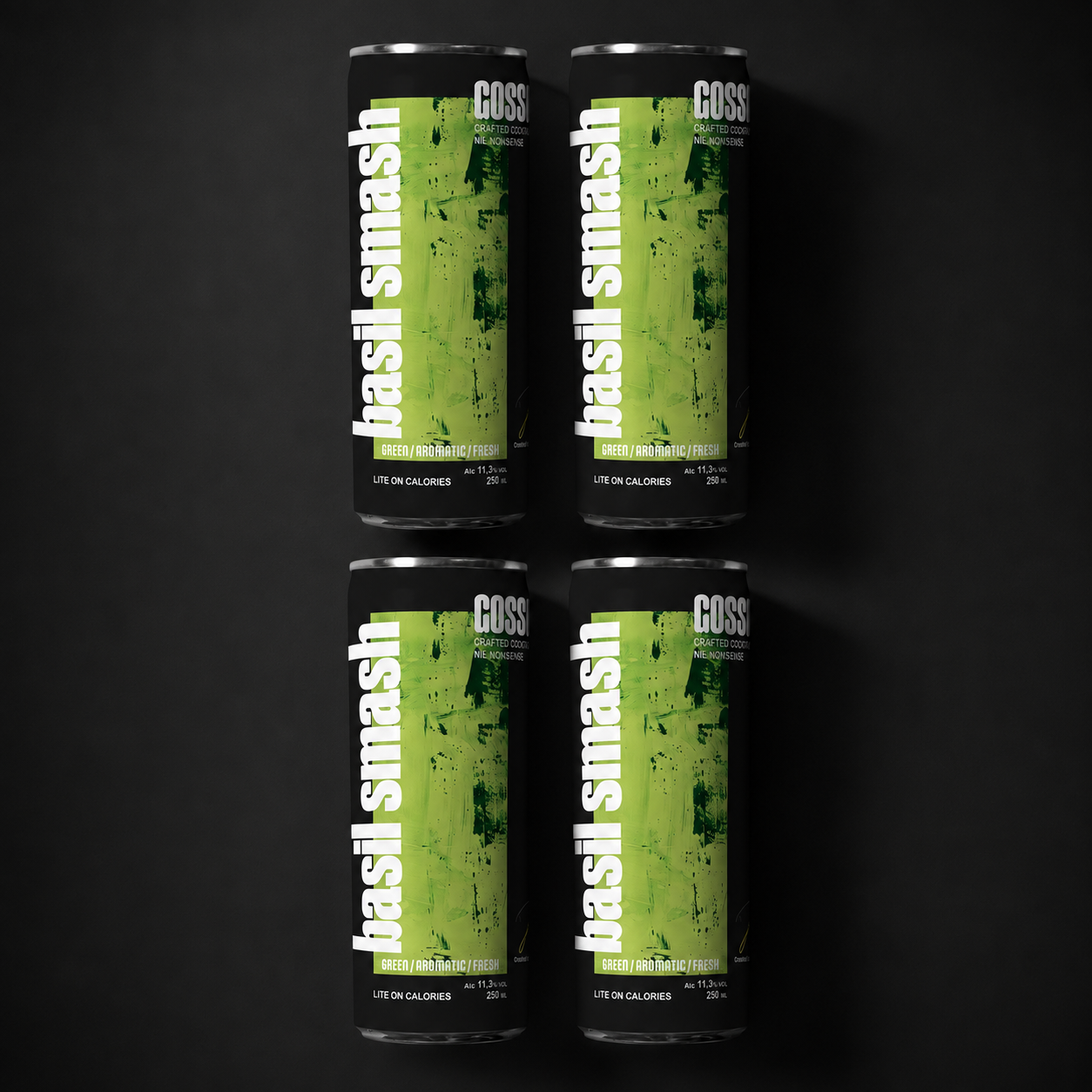 GOSSIP Basil Smash 4-pack