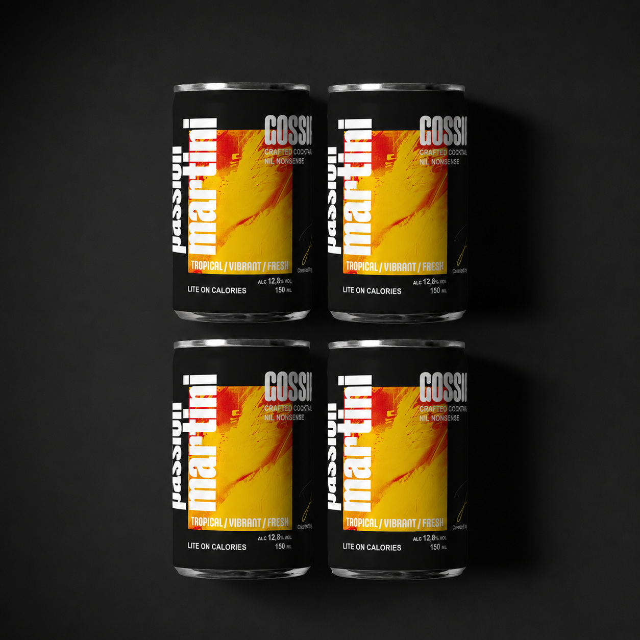 GOSSIP Passion Martini 4-pack